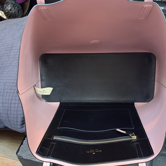 Kate Spade Black and Pink Bunny Tote - Picture 6 of 9